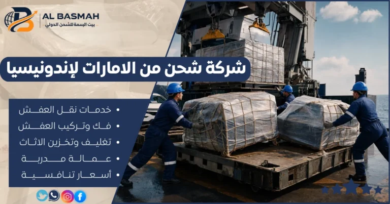 شركة شحن من الامارات لإندونيسيا